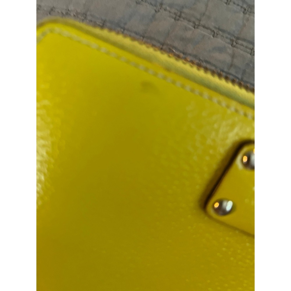 Kate Spade New York Women's Wallet Full Zip Around Greenish Yellow - Picture 6 of 6